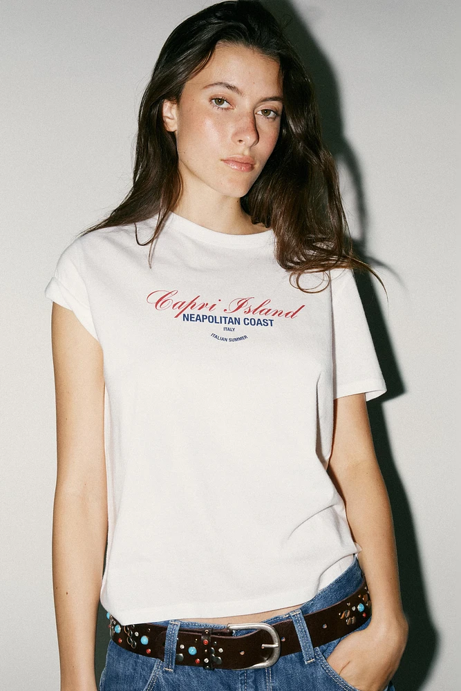 TEXT T-SHIRT