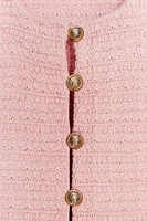 GILET EN MAILLE À VOLANTS
