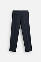 PINSTRIPE SUIT PANTS