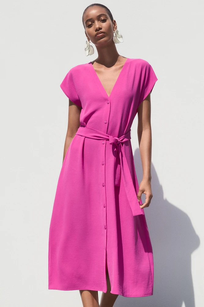 ROBE FLUIDE CEINTURE