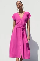 ROBE FLUIDE CEINTURE