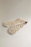 DOUBLE COTTON MITT