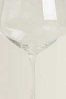 LARGE BOHEMIA CRYSTAL GLASS