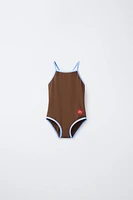 2-6 YEARS/ HÔTEL MAGIQUE © X ZARA CONTRAST TRIM SWIMSUIT