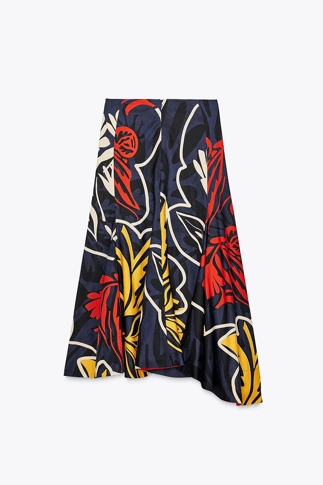 ZW COLLECTION PRINTED SKIRT