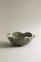 STONEWARE CABBAGE BOWL