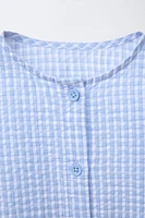 GINGHAM ROMPER