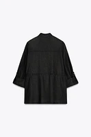 LINEN SAFARI SHIRT