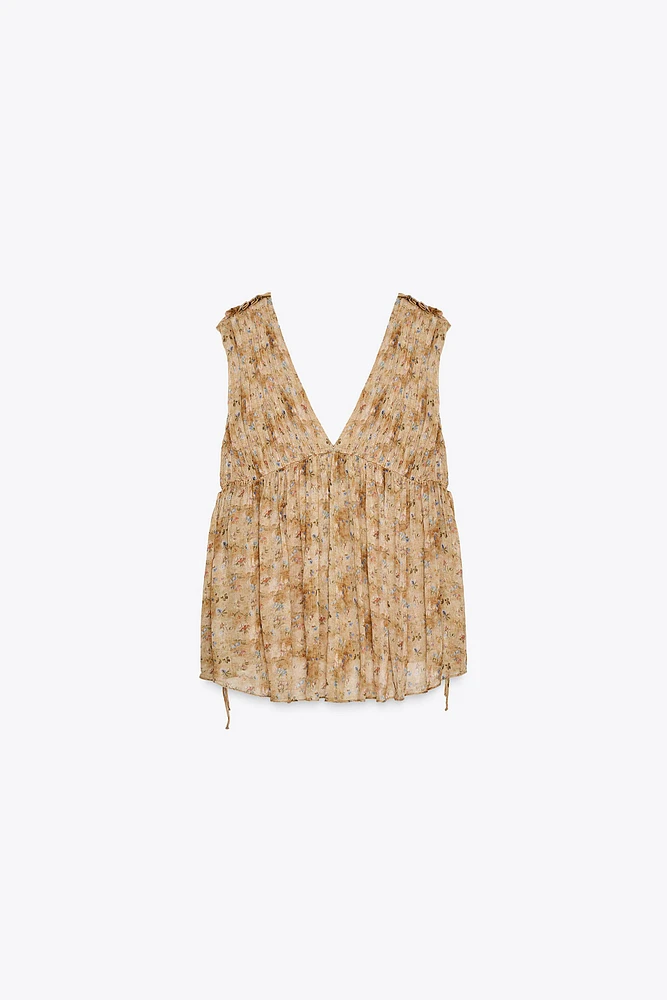ZW COLLECTION FLORAL PRINT TOP