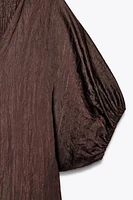 ROBE À MANCHES BOUFFANTES ZW COLLECTION