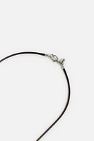 PENDANT CORD NECKLACE