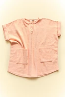 CHILDREN’S COTTON TERRYCLOTH DRESS