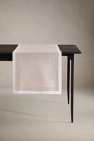 DOUBLE-LAYER LINEN TABLE RUNNER