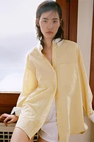 OVERSIZED POPLIN SHIRT