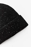 TEXTURED KNIT FLECKED HAT