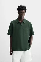 100% LINEN POLO SHIRT