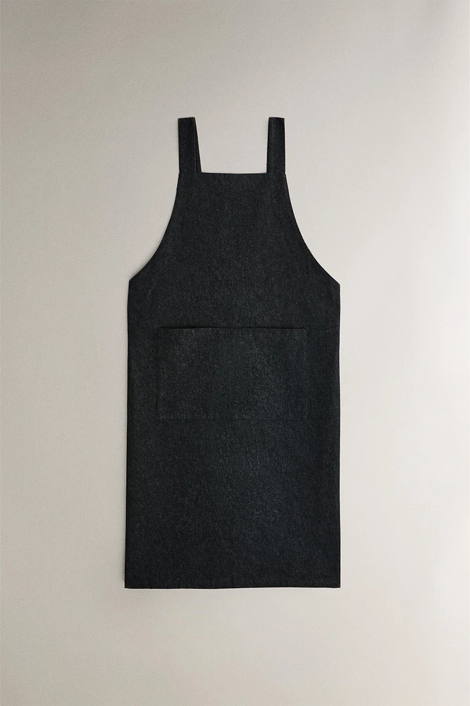 TABLIER CORPS ENTIER DENIM
