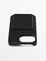 Nappa leather iPhone 16 Pro case