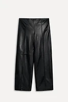 FRONT SEAM LEATHER PANTS 50TH ANNIVERSARY