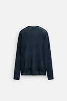 100% LINEN SWEATER