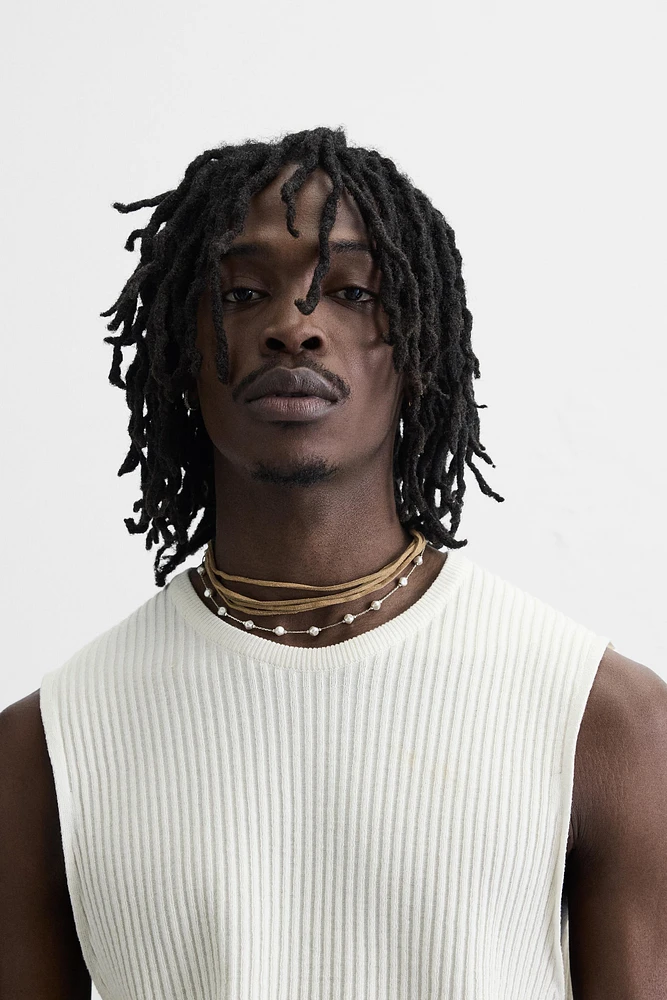 COLLIER MIXTE MATIÈRE SYNTHÉTIQUE