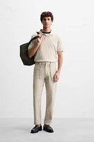 PANTALON RELAXED FIT COTON - LIN