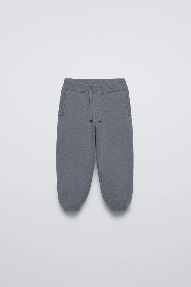 KNIT JOGGER PANTS