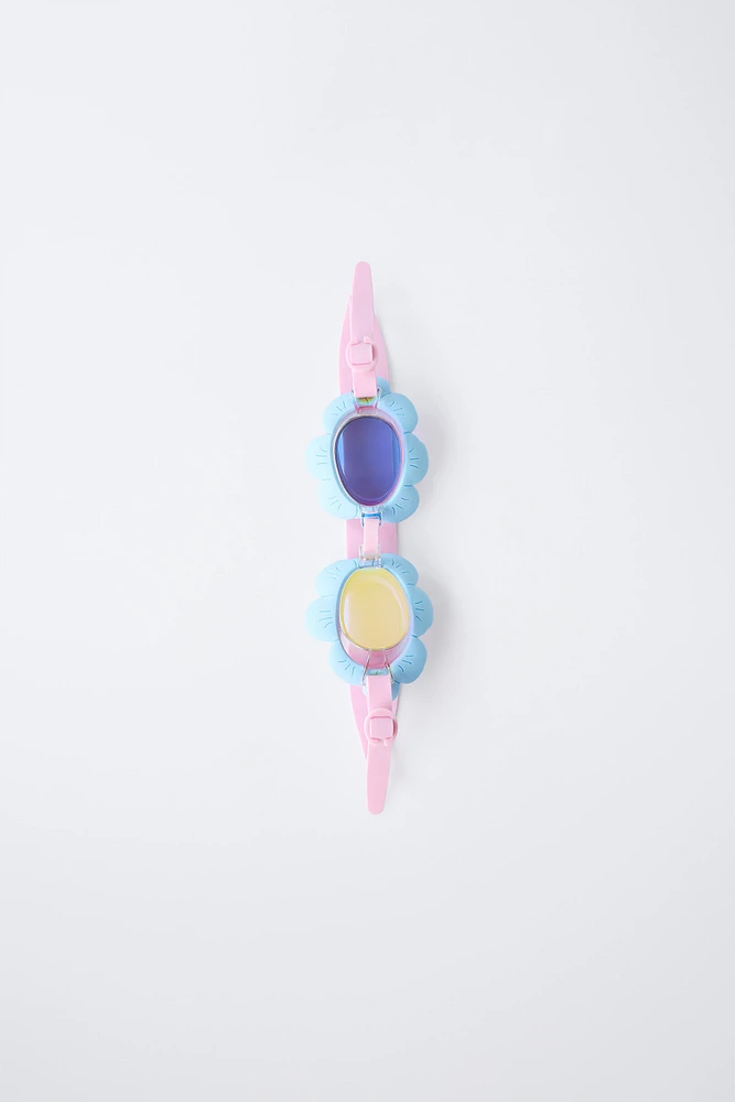 LUNETTES DE PLONGÉE FLEUR