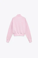 ZIP UP SWEATSHIRT