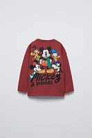 RAISED PRINT MICKEY MOUSE AND FRIENDS © DISNEY SHIRT