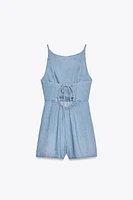 COMBI-SHORT EN DENIM TRF
