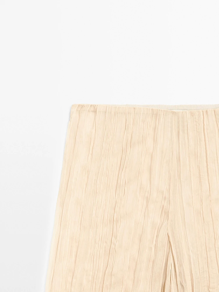 Pantalon fluide plissé - Limited Edition