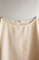 LINEN YOGA SHIRT