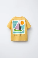 BOAT PRINT T-SHIRT