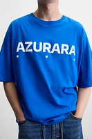 TEXT PRINT T-SHIRT