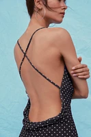 POLKA DOT MAXI DRESS