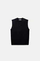 SMOOTH KNIT VEST TOP