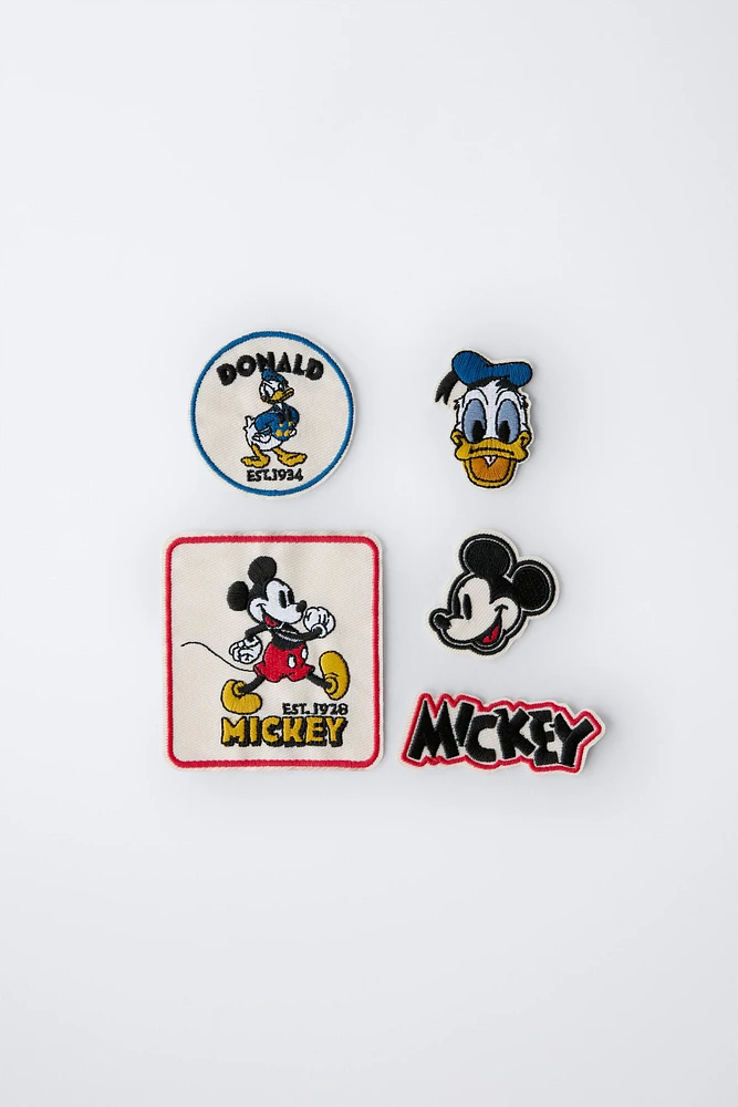 LOT DE CINQ PIÈCES MICKEY MOUSE ET DONALD DUCK © DISNEY