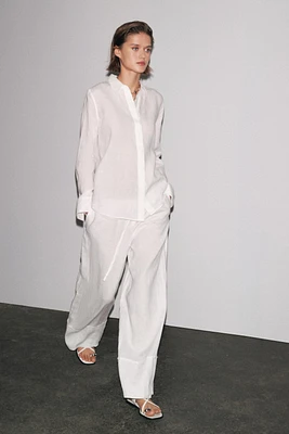 CHEMISE 100 % LIN COLLECTION ZW