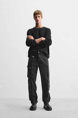 UTILITY POCKET JEANS