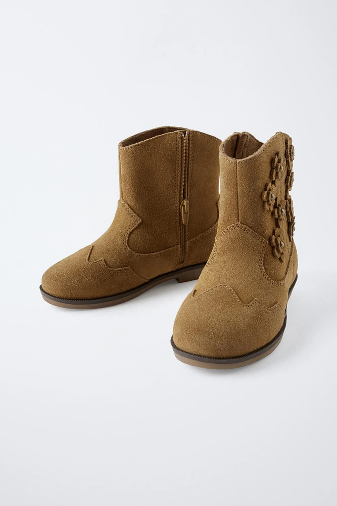 BOTTES EN CUIR STYLE COWBOY