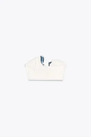 JEWEL CROP TOP
