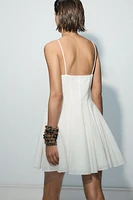 ROBE COURTE EN POPELINE ZW COLLECTION