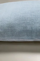 PLAIN LINEN THROW PILLOW COVER