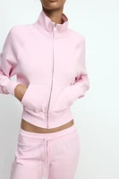 ZIP UP SWEATSHIRT