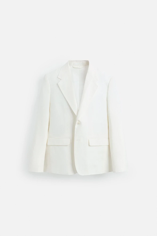 BLAZER DE COSTUME 100 % LIN