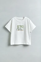 T-SHIRT IMPRIMÉ ET BRODÉ