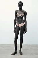 SOUTIEN-GORGE ARMATURES MESH DENTELLE