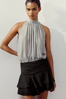 RUFFLE SKORT