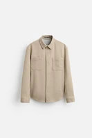 STRETCH OVERSHIRT